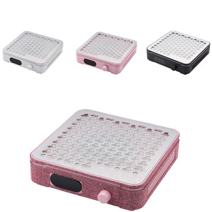Colector de Polvo de Uñas Profesional con Diamantes, 48W, Sin Escobillas, 3500 RPM, Inalámbrico, Aspiradora para Escritorio, Multicolor, ABS+Aluminio - Product Image 1