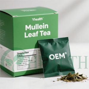 Органический чай из листьев Коровяка, травяной лист Коровяка, женьшень, бузины, имбирный чай для взрослых сушеный и объемный/упакованный - Product Image 2