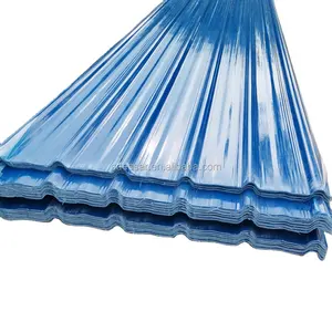 factory wholesale high quality Clear Plastic Wavy tile roof panel Plastic roof panel