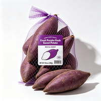 Étiquettes personnalisées OEM Haoxuan pour emballages de patates douces, autocollants imprimés imperméables pour l'affichage de marques de légumes frais