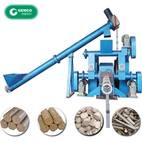 Vis de charbon de biomasse au meilleur prix d'usine, paille de bois, presse à Briquette pour la compression, coquille de riz, coquille de noix de coco