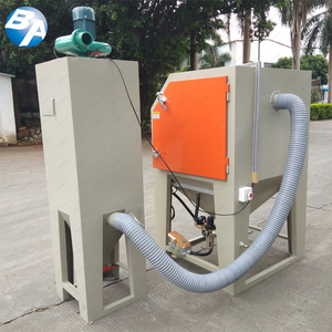 Cabina de arenado en seco con colector de polvo, operación manual, alta productividad para limpieza de cuentas de vidrio y tratamiento de superficies - Product Image 5