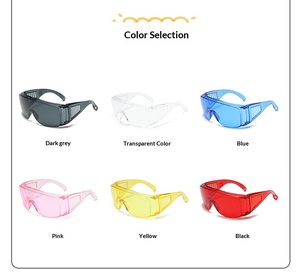 نظارات أمان للأطفال مضادة للضباب لطلاب رياض الأطفال، للحماية من الرياح والرمال والصدمات والرذاذ أثناء التجارب والتجديف - Product Image 6