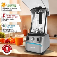 6l Geluiddichte Hoes Commerciële Blender Zware Blender Stille Fruit Food Bar Blender Mixeur Krachtige Blenders En Juicers