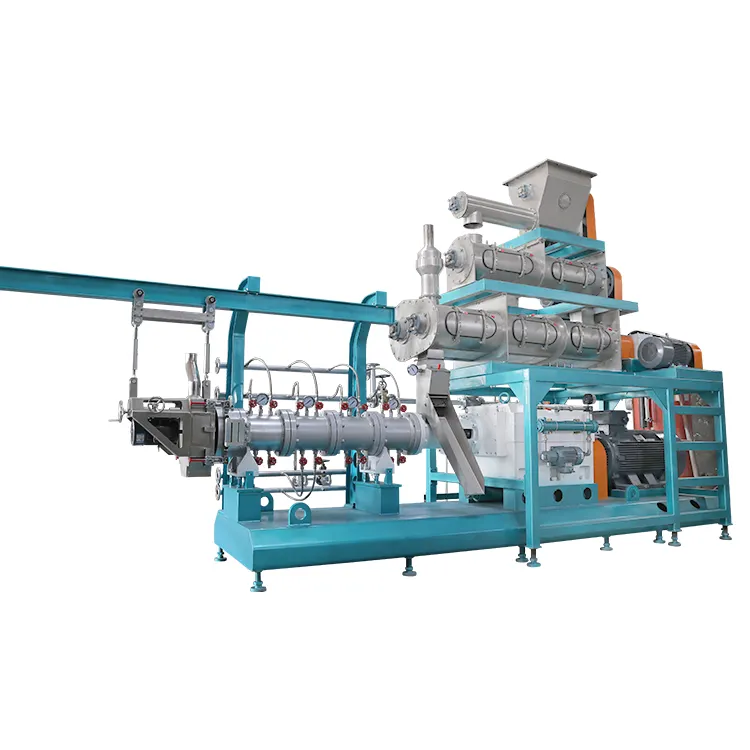 Automatic Dog Feed Pellet Making Extrusion Extruder Food Processing Line for Pet Premium Quality Pet Food Machinery