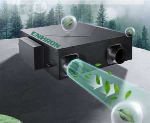 E-VIPO ERVホーム新鮮空気換気システム空気回収器熱回収換気ユニット空気抽出空気二重方法 - Product Image 6