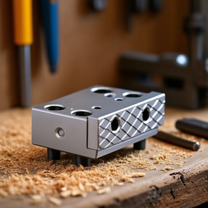 Fixed Jaw Holders For Modular Vise With Multiple Holes And Adjustable Design For <b>Bench</b> Vises - Product Image 3