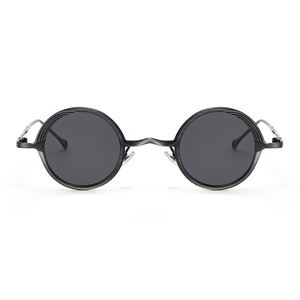 Urban Style Retro <b>Sunglasses</b> Gold Frame UV400 Polarized Anti-reflective Lenses Outdoor Punk Trend Metal Passionate People TAC - Product Image 5