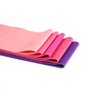Logo personnalisé à partir de 50 ensembles de bandes de résistance en latex élastiques pour exercices de fitness ensemble de bandes de résistance avec logo personnalisé
