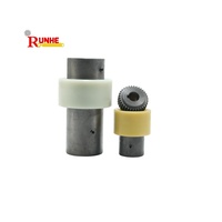 Accouplements élastiques simples de type dent Nl 45 # Accouplements en acier/fonte pour la vente