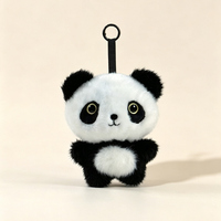 Porte-clés en peluche miniature personnalisé, jouet en peluche pour la promotion et les cadeaux