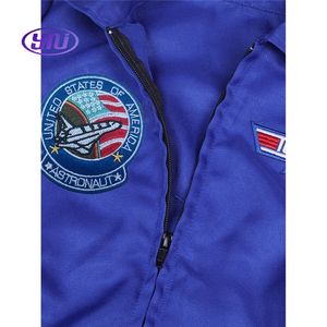 <span class=keywords><strong>Disfraz</strong></span> de astronauta para niños y niñas, conjunto de juego de rol, mono espacial con gorra, disfraces de Cosplay para - Product Image 6