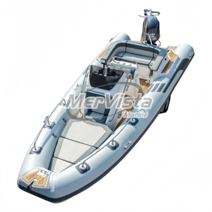 Bateau de pêche CE 19 pieds 5.8m Luxury Sport Orca Hyplaon Rib Boat avec plongeoir et échelle de bain à vendre - Product Image 1