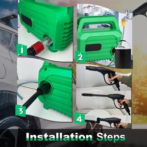 แหล่งพลังงานพกพาแบบพลาสติกสำหรับล้างรถ คลังสินค้าในยุโรป PW-KF Car PW-KF - Product Image 3