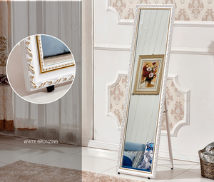 <span class=keywords><strong>Miroir</strong></span> sur pied baroque français vintage, pleine longueur, <span class=keywords><strong>avec</strong></span> cadre sculpté orné, pour chambre, salon, entrée, vente en gros - Product Image 6