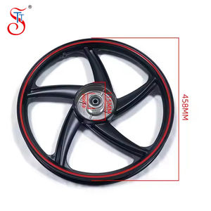 Roues arrière en alliage d'aluminium Gy6 Roues arrière de moto électrique de 18 pouces Pièces et accessoires de moto en gros - Product Image 3