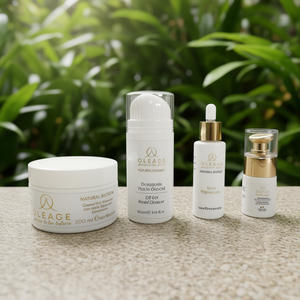 Oleage Natural Biotech Facial Care Set With Oil Gel Cleanser Face <b>Cream</b> Serum And Eye <b>Lips</b> Contour Hydrating Function - Product Image 3