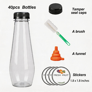 Bottiglie per succhi da 360 ml <span class=keywords><strong>con</strong></span> <span class=keywords><strong>tappo</strong></span> <span class=keywords><strong>a</strong></span> <span class=keywords><strong>vite</strong></span>, in plastica trasparente, riutilizzabili, <span class=keywords><strong>a</strong></span> forma di cono, contenitori per bevande sfuse, ideali per succhi, latte, tè, 12 oz, disponibili in stock locale negli Stati Uniti. - Product Image 3