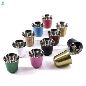 <span class=keywords><strong>Taza</strong></span> de Espresso <span class=keywords><strong>Pixie</strong></span> de Acero Inoxidable de 80 ml, <span class=keywords><strong>Taza</strong></span> de Café Espresso de Doble Pared, <span class=keywords><strong>Taza</strong></span> de Vino - Product Image 2