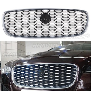 Para Jaguar XFL 2016-2018 Accesorios para coche Parrilla delantera de carreras Parrilla de parachoques delantero Kit de carrocería - Product Image 2