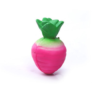 Pelota Antiestrés de Espuma de PU con Forma de Tomate Personalizada de Alta Calidad, Pelota Antiestrés de PU Roja con Forma de Tomate - Product Image 6