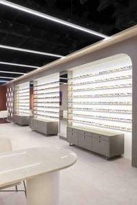 Diseño Interior de Lujo para Ópticas, Muebles Modulares de Madera, Vidrio y Metal para Exhibición de Gafas, Accesorios para Venta Minorista de Lentes - Product Image 2
