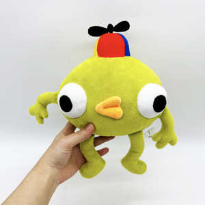 Logotipo personalizado <span class=keywords><strong>Bing</strong></span> Bong pico de peluche de juguete pico de escalada juego monstruo verde naranja niño marrón pavo relleno Animal muñeca almohada de <span class=keywords><strong>dibujos</strong></span> <span class=keywords><strong>animados</strong></span> - Product Image 4