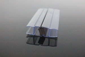 Impermeabile in plastica trasparente tappo per bordo in PVC doccia vetro guarnizione per porta a striscia di tenuta inferiore per sigillare strisce 6mm - Product Image 4