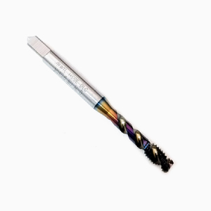 Robinet spécial en spirale en aluminium à haute teneur en cobalt DLC pour robinet à filetage court à tête plate en alliage d'aluminium moulé sous pression à deux cannelures <span class=keywords><strong>4</strong></span> - Product Image 1