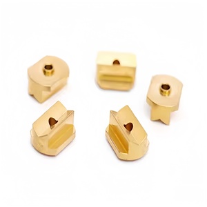 OEM CNC Machined Brass Copper Terminal Block Connector <strong>Parts</strong> - Product Image 1
