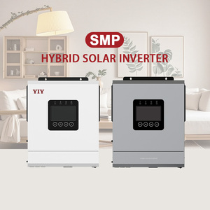 5kw 6kw 6,2kw Zuivere Sinus Omvormer Voor Zonne-Energie Met Mppt Controller 5000W 6000W 48vdc Naar 220/230vac Off Grid Hybride Zonne-Energie Omvormer - Product Image 5