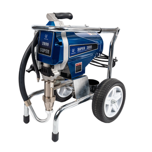 Pulverizador de pintura sin aire <span class=keywords><strong>con</strong></span> <span class=keywords><strong>carro</strong></span> para <span class=keywords><strong>pintar</strong></span> muebles interiores y exteriores, valla, casa, garaje, cubierta - Product Image 1
