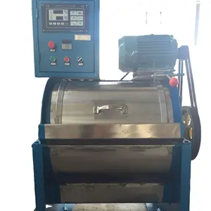 Mesin cuci kain mesin cuci profesional Semi otomatis 20 Kg mesin cuci industri