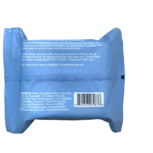 リップスティックメイクアップウエットワイプソフトスパンレースコットンフェミニン大人用スキンケア - Product Image 4