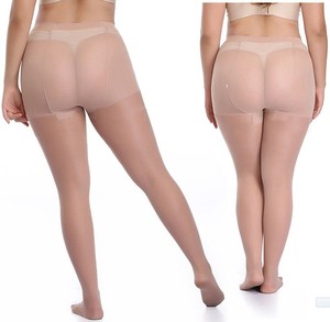 Collants pour femmes, type <span class=keywords><strong>bikini</strong></span> à entrejambe en T, ultra-fins 15D, couleur café <span class=keywords><strong>noir</strong></span> - Product Image 6