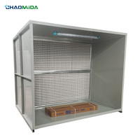Armoire de peinture à sec Armoire sèche Cabine de peinture mobile rétractable en PVC étanche Cabine de peinture télescopique en aérosol