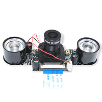 Módulo de Cámara Infrarroja HD Raspberry Pi 4 3/2/B+ OV5647 5MP con Cambio Automático de Modo Día y Noche, Venta al Por Mayor de Fábrica