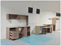 Meuble mural de connexion Home2 Suites Working Wall King Studio Suite GR 306 – Fabricant de meubles modulaires pour chambres d'hôtel sur mesure