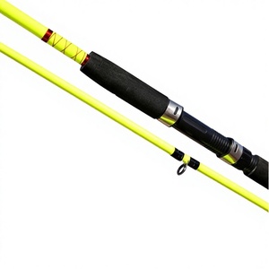 Caña de Pescar de Fibra de Vidrio Sólida de 1.8m 2.1m, Cañas de Pescar Transparentes de 2 Secciones, Modelo L0038 - Product Image 3