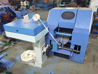 Machine à carder électrique d'occasion à tricoter en fil mélangé de laine cardée à vendre machine à carder en laine peignée et fibre