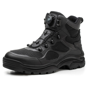 Chaussures de sécurité premium pour hommes – Tendance, anti-perforation, anti-écrasement, pour travaux de construction, grandes tailles, été et hiver - Product Image 1