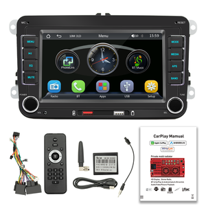 Nouvel autoradio 2 Din <span class=keywords><strong>7</strong></span> pouces avec écran tactile capacitif et CarPlay, autoradio multimédia pour VW - Product Image 6