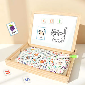 Puzzle éducatif précoce pour enfants jouet dessin animé Puzzle multifonctionnel bébé amusant planche à dessin - Product Image 2