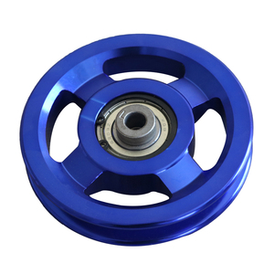 Venta al por mayor del OEM de aluminio polea gimnasio 70 <span class=keywords><strong>80</strong></span> 90 100 para cuerda de alambre - Product Image 3