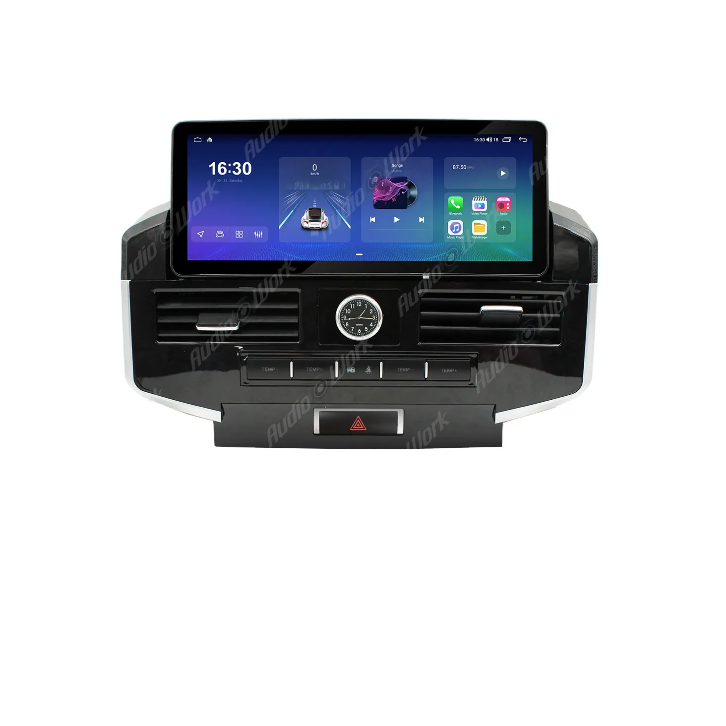 2007-2015 TOYOTA LAND CRUISER PRADOLHD用12.3インチタッチスクリーンカーステレオAndroidカーDVDプレーヤー