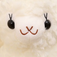 Porte-clés en peluche mignon en forme de mouton, jouet en peluche doux, breloques en peluche, vente en gros de porte-clés en peluche en vrac