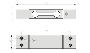 4-80Kg Điểm Duy Nhất Tải Di Động Có Trọng Lượng Cảm Biến Mô-đun Tải Di Động 50 Kg - Product Image 6