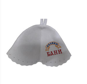 Sombreros de Sauna de Fieltro de Lana Ecológicos, Suaves, para Adultos, Unisex, Personalizados para Pesca, Esquí, Fiestas, Ciclismo, Fabricación OEM/ODM - Product Image 5