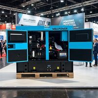 Générateur diesel EPA Chine 7kW 10kVA refroidi par eau, type ouvert, silencieux, sur remorque, groupe électrogène diesel 20kW 20kVA 10kW monophasé avec ATS