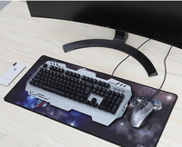 Tapis de souris Tigerwings Flower, tapis de bureau personnalisé, certifié CE, RoHS, REACH, CA65, tissu lavable, grand format, antidérapant, pour jeux et travail.